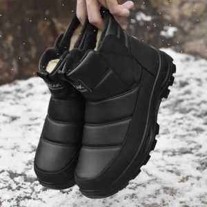 Botin Hombre Impermeable Termico Outdoor Para Lluvia y Nieve