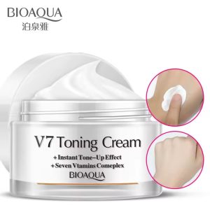 Crema V7 Bioaqua Hidratacion Profunda Blanqueador