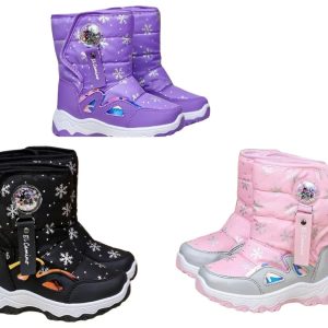 Botas Impermeable Infantil Para Nieve y Lluvia