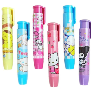 Goma Retractil Hello Kitty Y Sus Amigos Goma De Borrar
