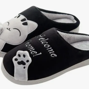 Pantuflas Gato Gatito Peluche Diseño Unisex