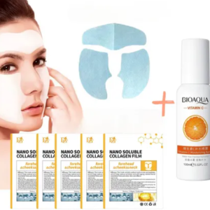 Kit Parches Colágeno Antiedad Solubles + Spray 100 Ml