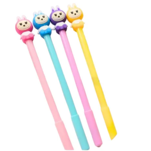 Set 12 Lapices Labubu Lapices Gel Kawaii