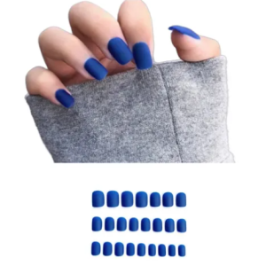 Press On Manicure Kit Uñas Postizas Con Diseños 30pcs