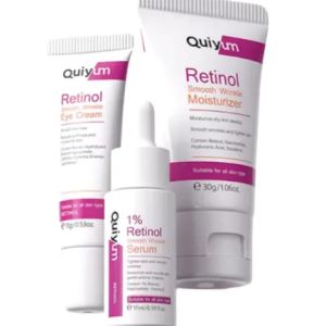 Kit Retinol Serum + Contorno Ojos Quiyum Antiedad 30+