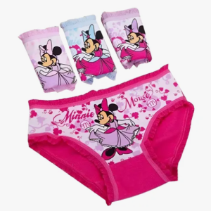 Calzones Minnie Mouse Para Niñas (4 Unidades)