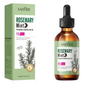 Aceite Capilar Sadoer Fortalecimiento Romero Y Menta 55 Ml