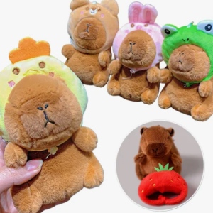 Llavero Capybara Peluche Llavero Colcante