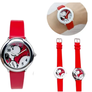 Reloj De Cuarzo Snoopy