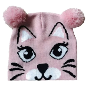Gorro De Punto Bordado Para Niños