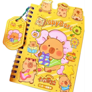 Libreta Con Stickers Capybara