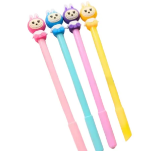 Set 12 Lapices Labubu Lapices Gel Kawaii