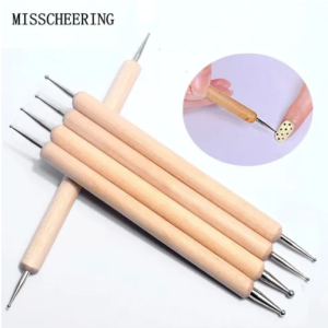 Set De 5 Punteros Para Decoracion De Uñas Profesional