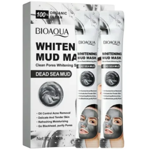 Máscara De Barro Bioaqua Blanqueador 18+ Rostro