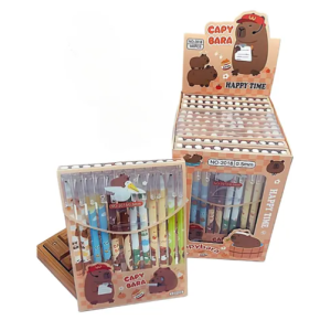 Set De 12 Lapices Borrables Capybara
