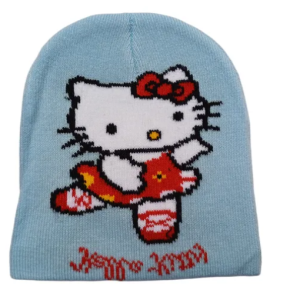 Gorro Invierno Lana Infantil Hello Kitty Spiderman Minnie