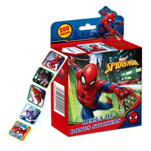 200 Stickers Spiderman