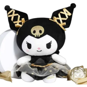 Peluche Kuromi Black Gold 25 Cm