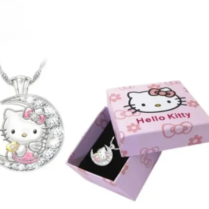 Collar Cadena Hello Kitty Con Caja