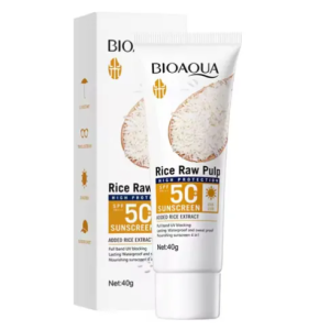 Bioaqua Protector Solar Arroz 50++ 40g Piel Sensible