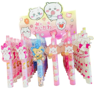 Lápiz Gel Kawaii Diseño Mikko Illustrator