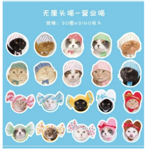 Gatos Gatitos Set De 40 Stickers Memes Pegatinas Calcomanias