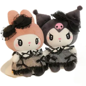 Peluche Melody , Kuromi Vestido 25 Cm