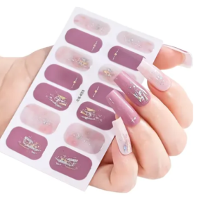1 Lamina De Stickers Para Uñas Nail Strips