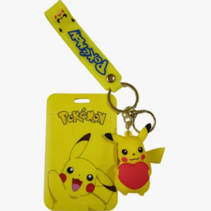 Llavero Pikachu + Porta Credencial