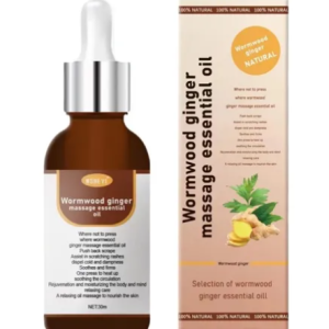 Aceite De Jengibre 30ml Para Masajes Y Humidificador