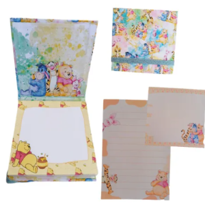 Winnie The Pooh Kit De Notas + Porta Notas