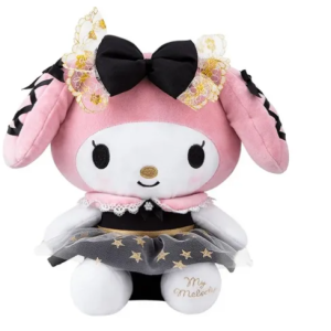 Peluche My Melody Black Gold 25 Cm