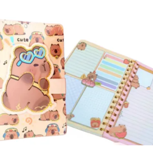 Libreta Capybara Diseños Varios